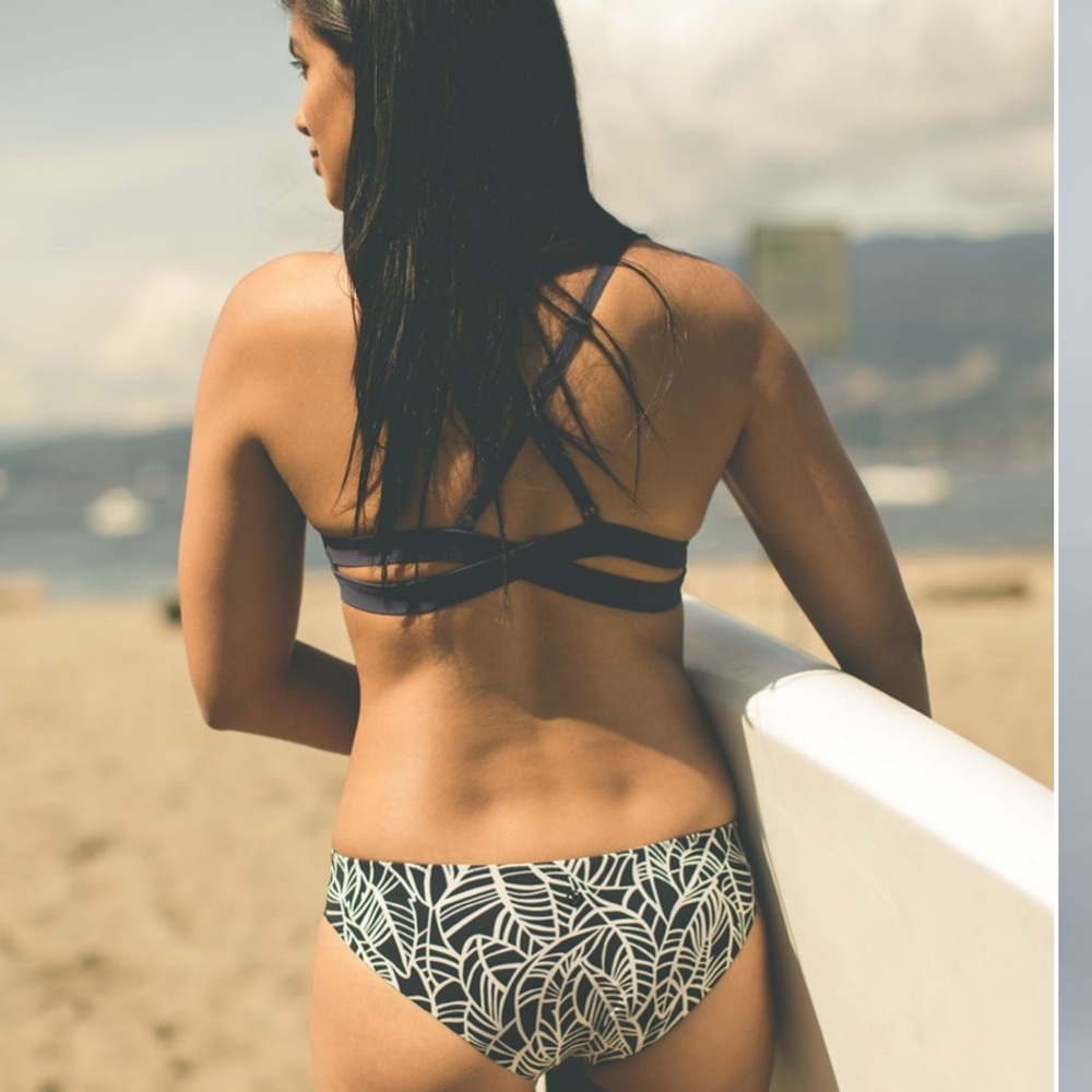 Lululemon Shanti Surf Bikini Bottom Size 6 EUC
